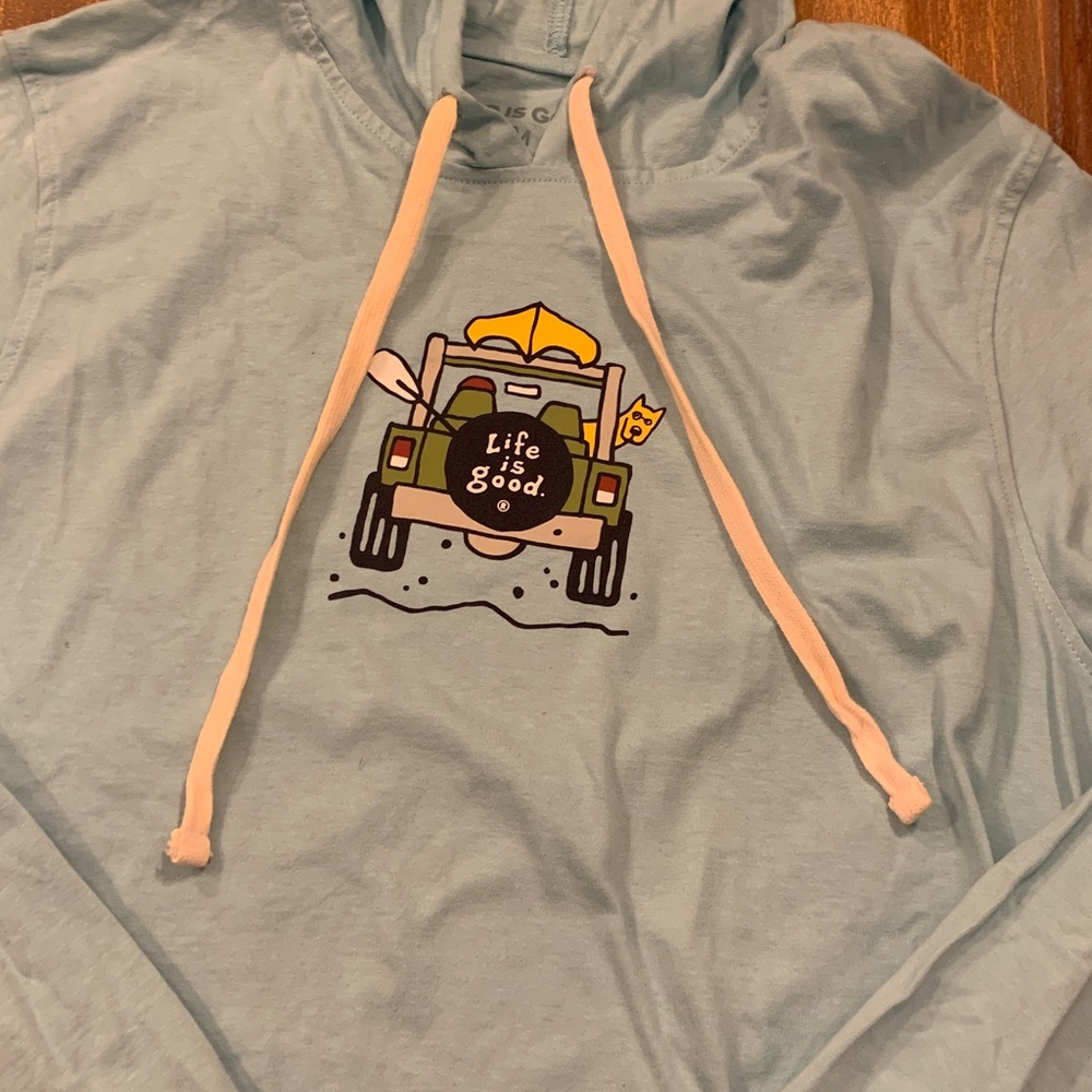 Life is Good hoodie. Medium. - Picture 2 of 12